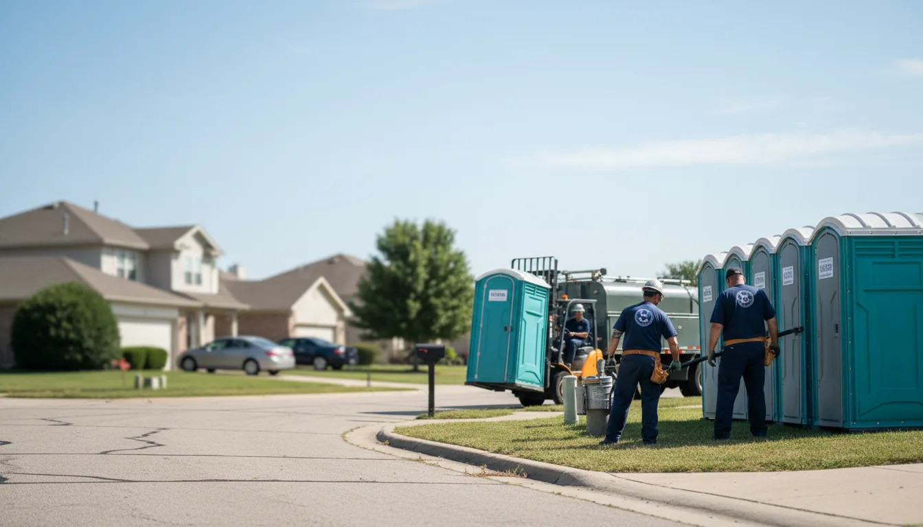 Porta Potty Rental in Pickerington, OH near me